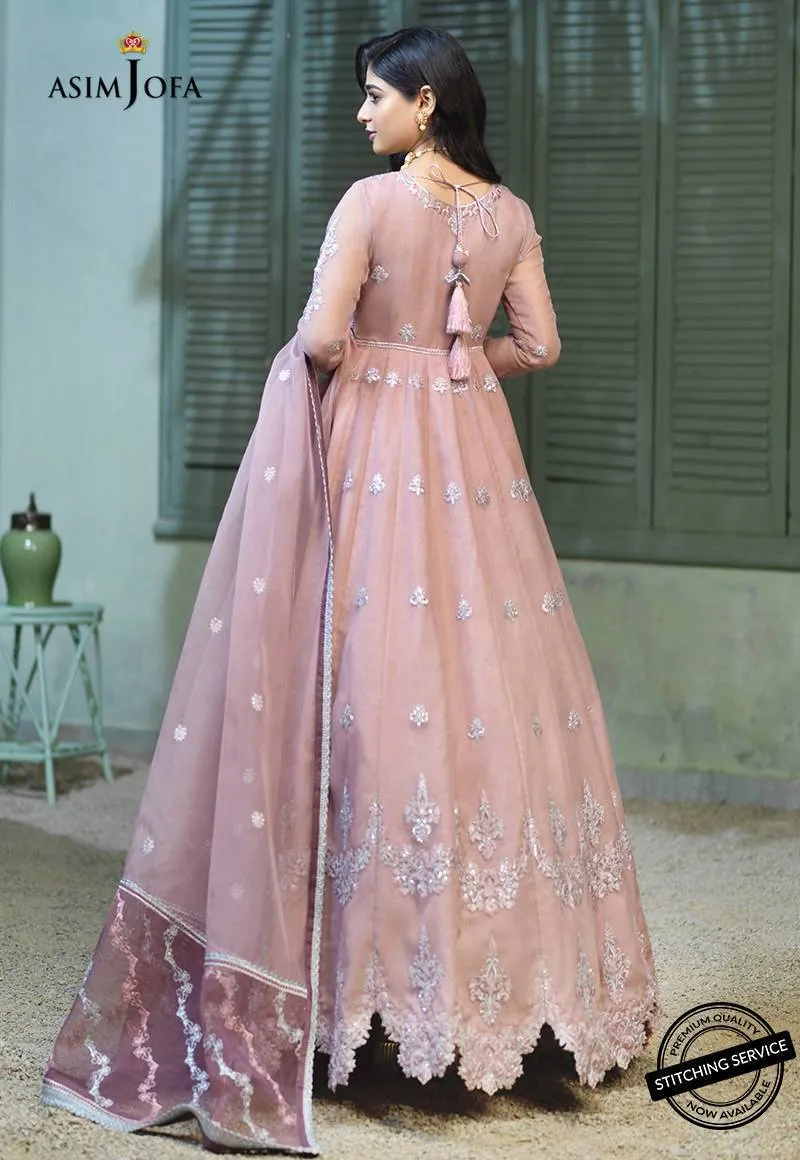 AJFC-54 | Asim Jofa Jashn Collection 2021 | Unstitched Organza Suit