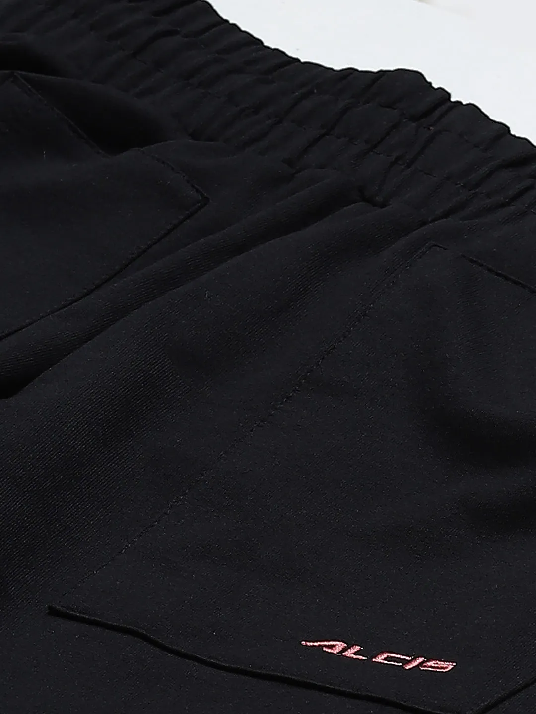 Alcis Women Black Solid Track Pants