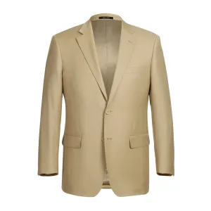 Alessandro Vitello by Renoir Tan 2-Piece Classic Fit Notch Lapel Wool Suit 508-4