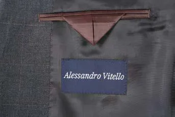 ALESSANDRO VITELLO Classic Fit Suit 566-6