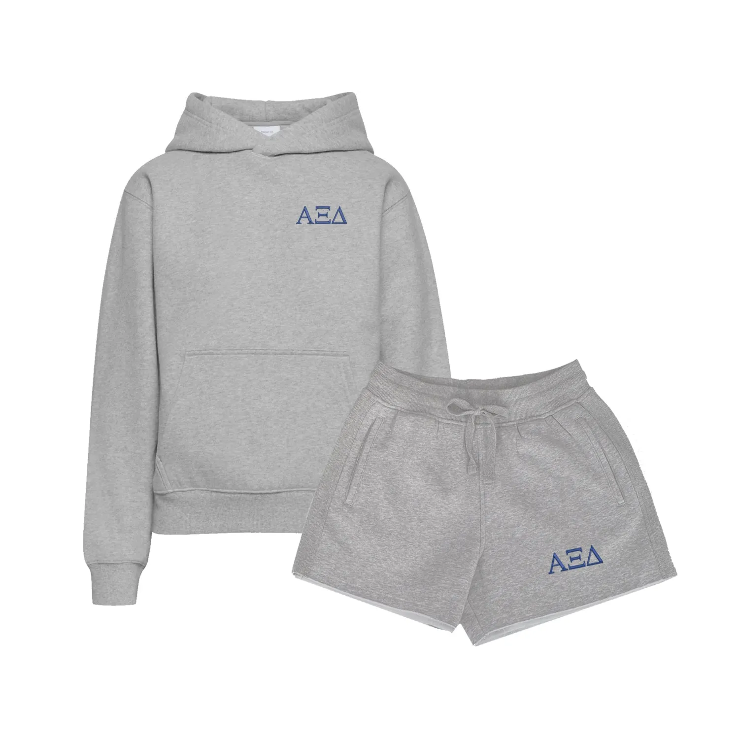 Alpha Xi Delta Fave Fit Hoodie & Shorts Set
