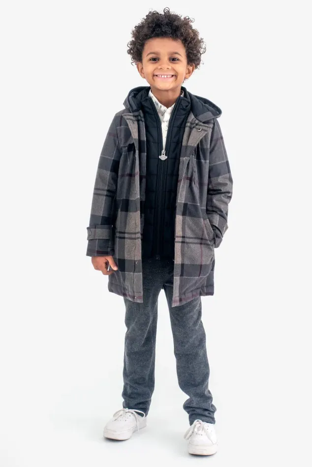 Appaman Everyday Stretch Pant Charcoal Herringbone