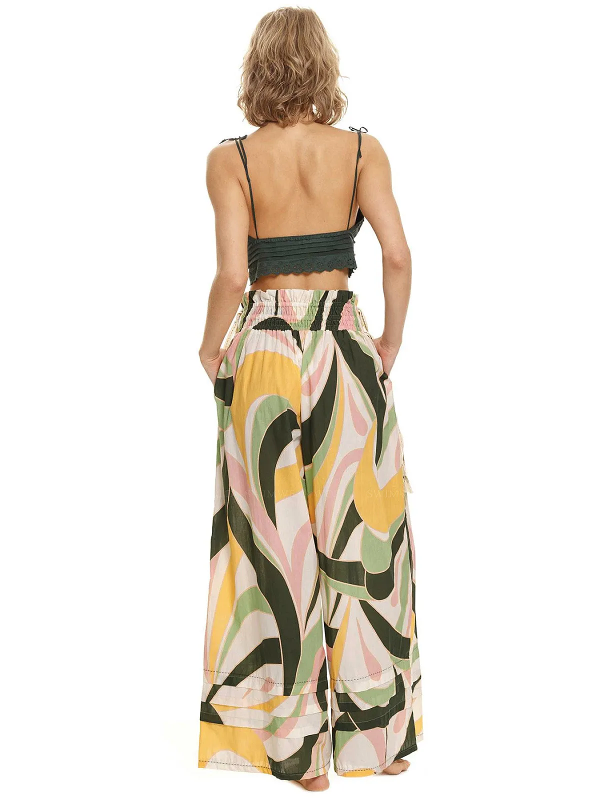 Ariel Crop-Tatum Pants ::RET