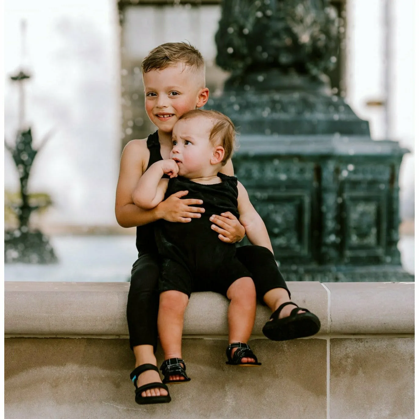 Baby Romper Black