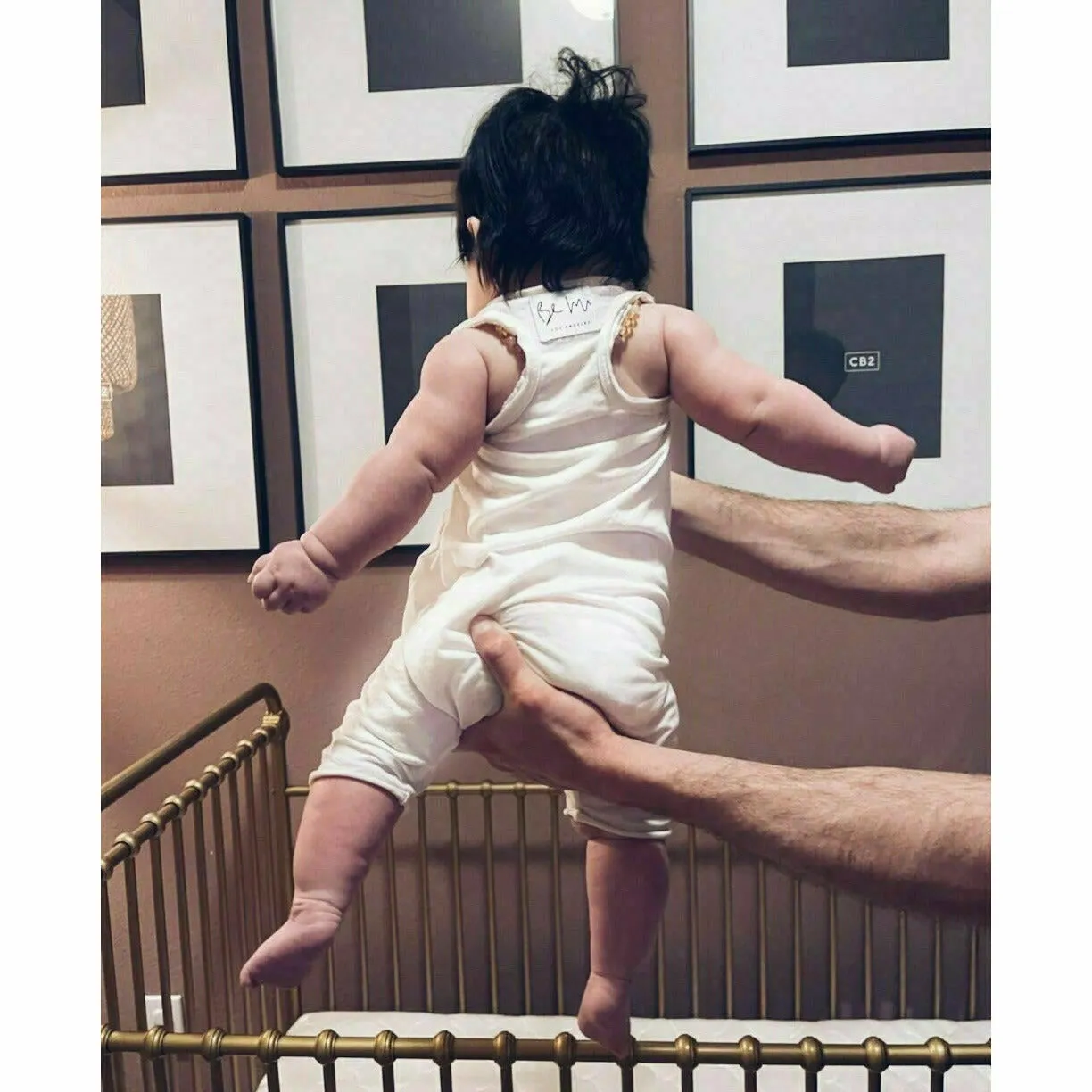 Baby Romper White