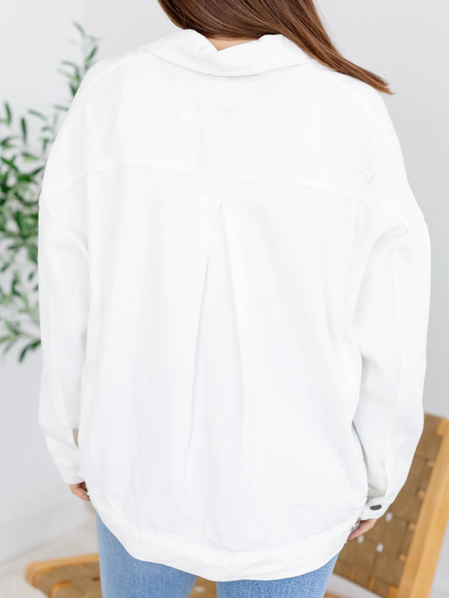 Back Pleated Jacket
