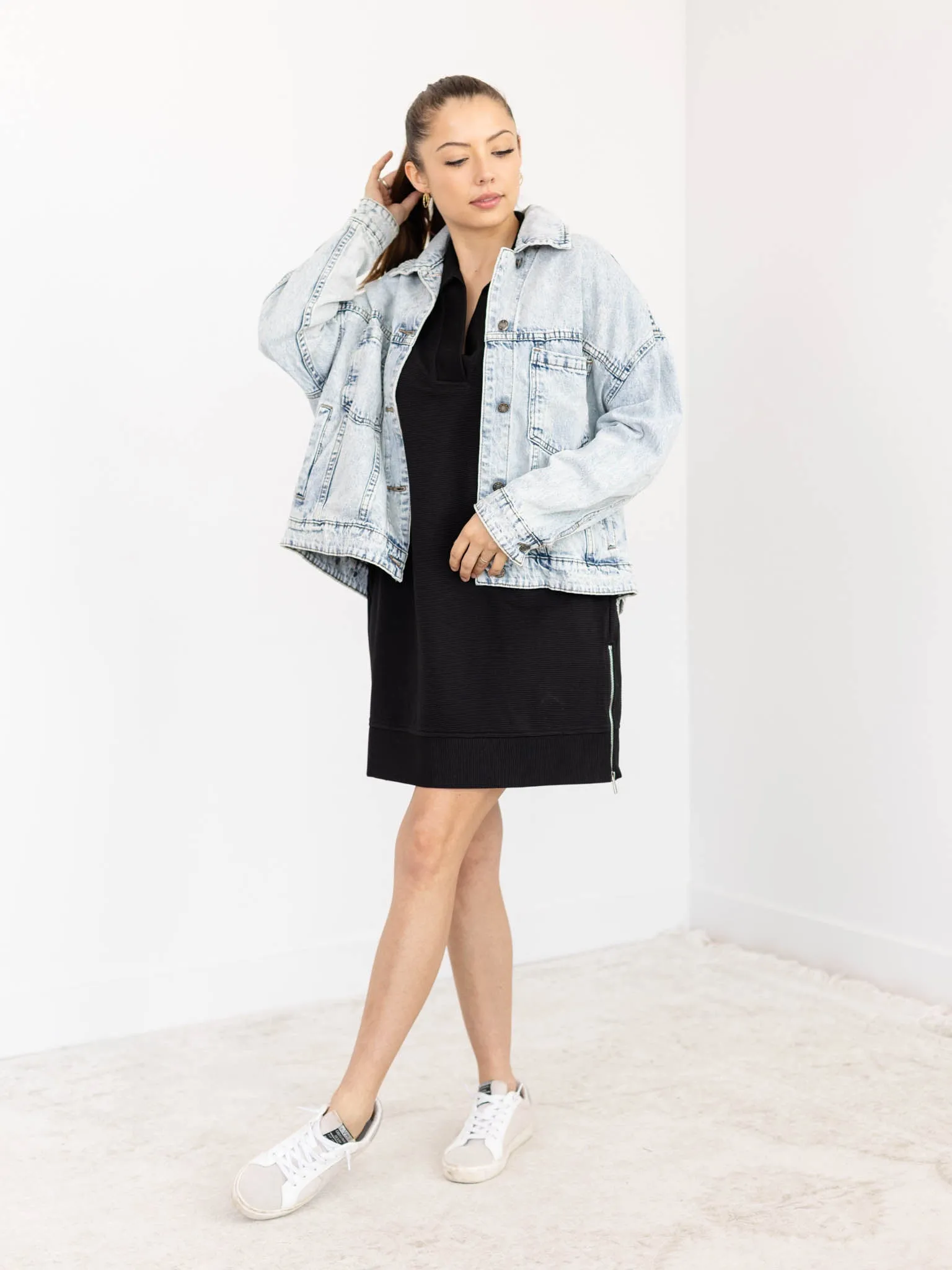 Back Pleated Jacket