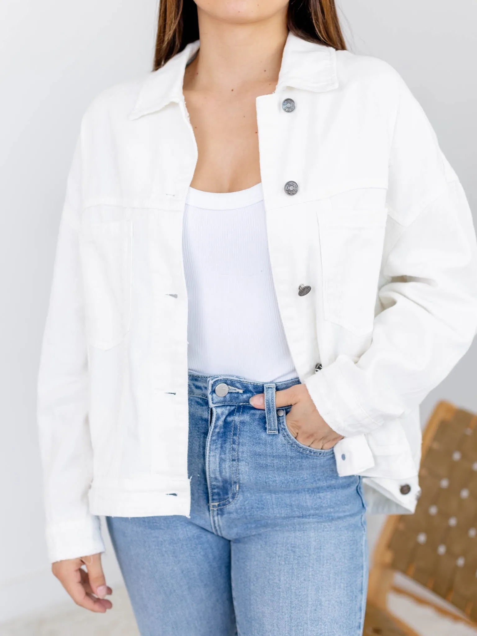 Back Pleated Jacket