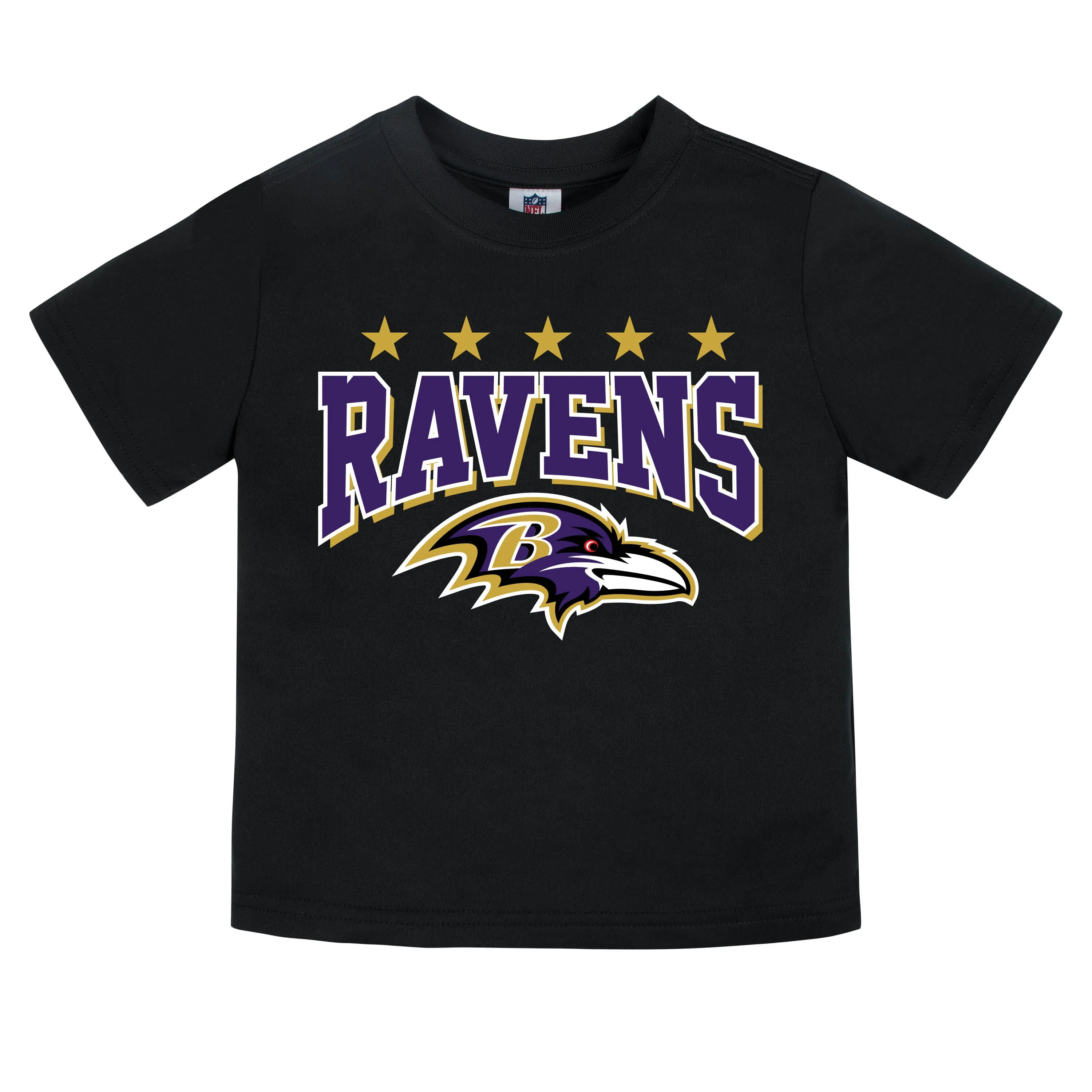 Baltimore Ravens Boys Short Sleeve Tee Shirt