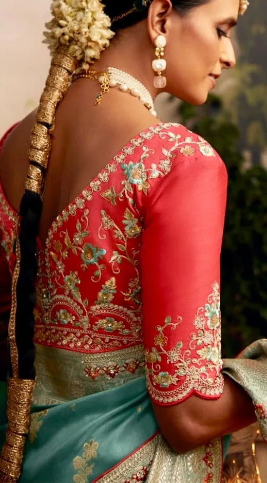 Banaras Munga silk saree