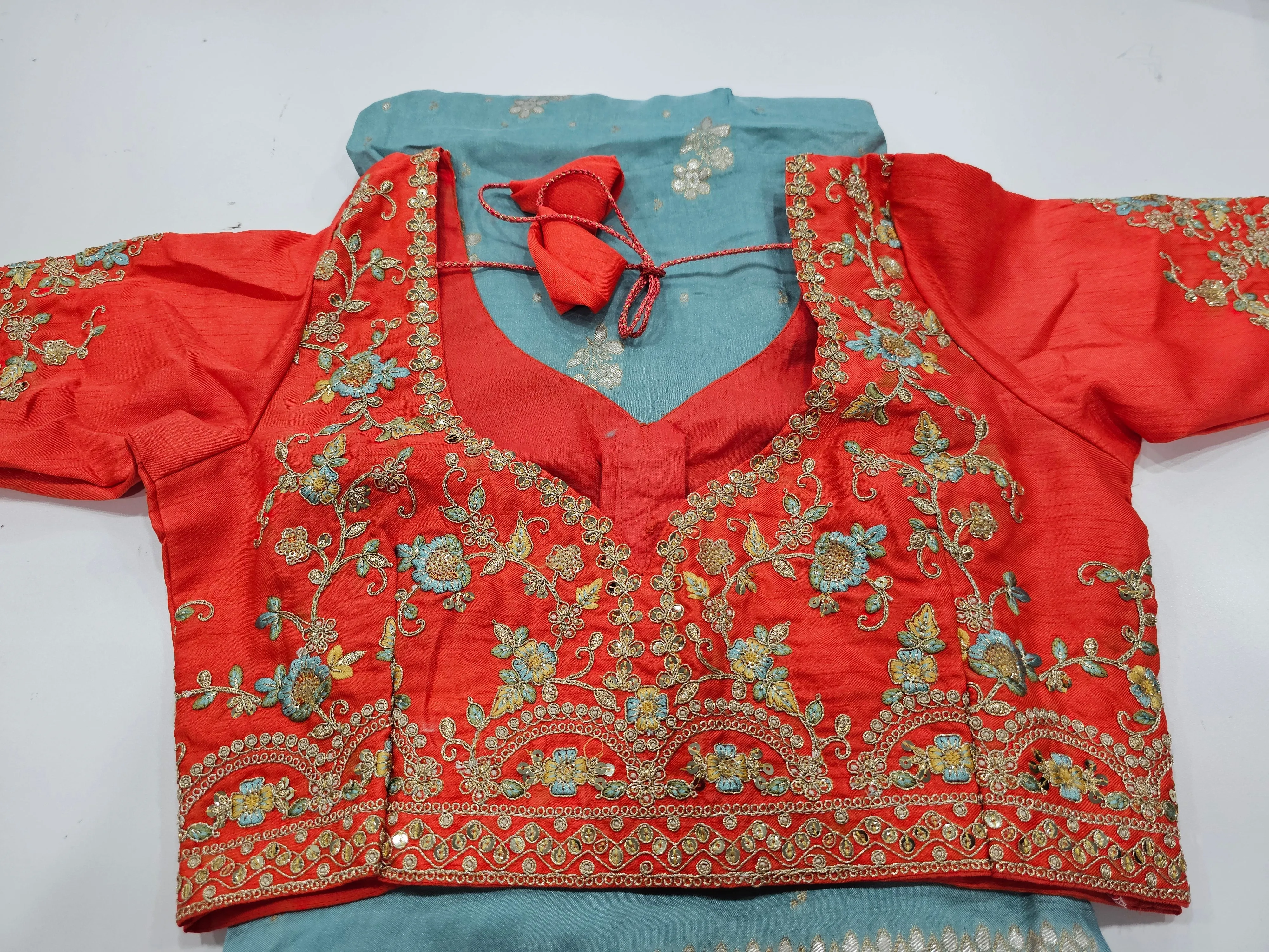 Banaras Munga silk saree