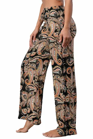 Beautiful Fashion Paisley Palazzo Pants