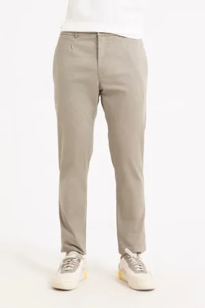 Beige Slim Fit Fashion Pants