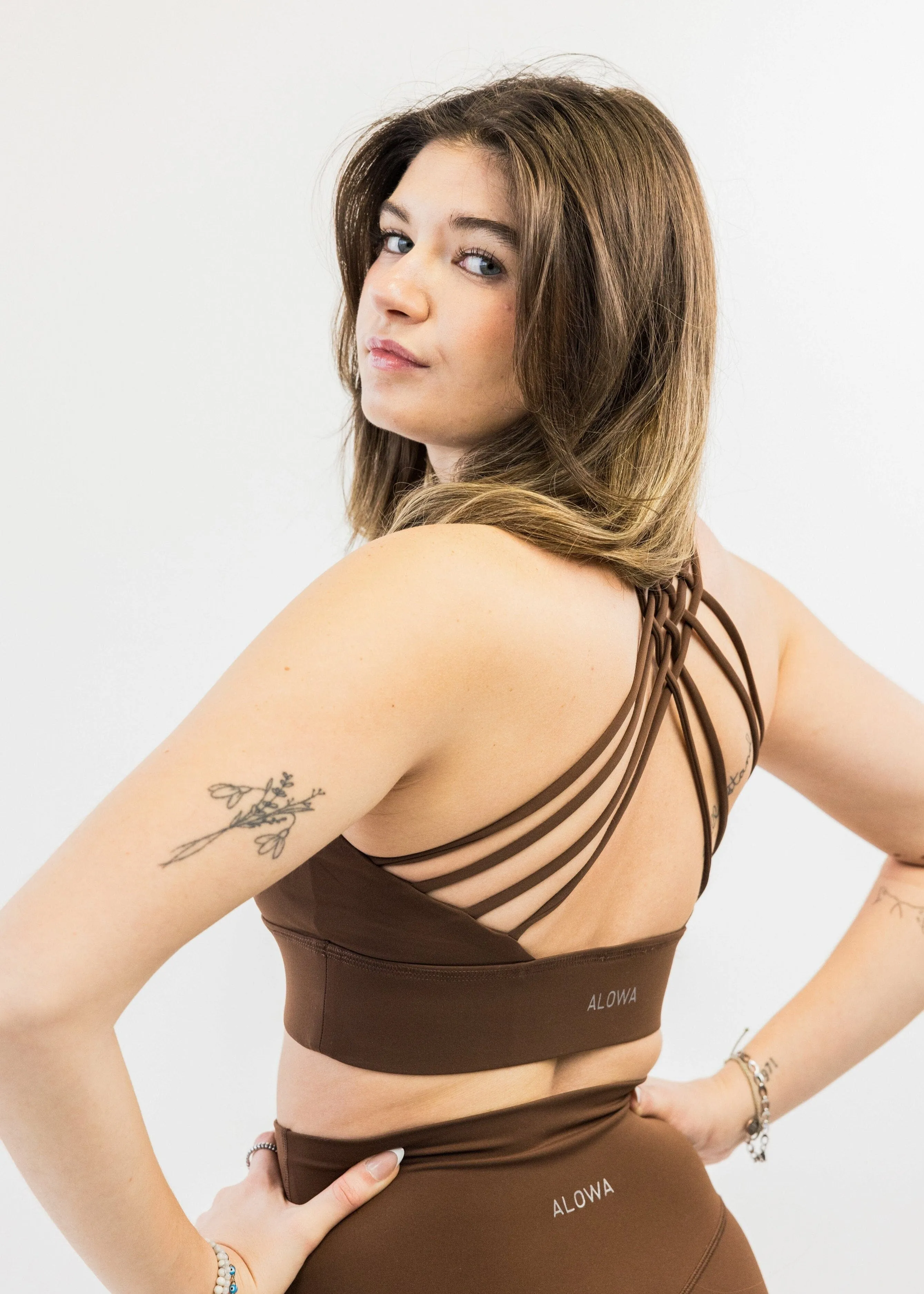 Bella Sports Bra Espresso