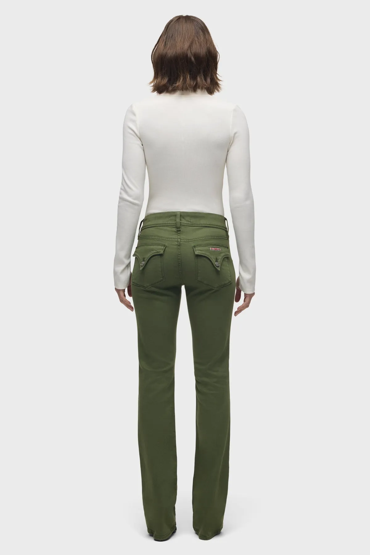Beth Mid-Rise Baby Bootcut Jean