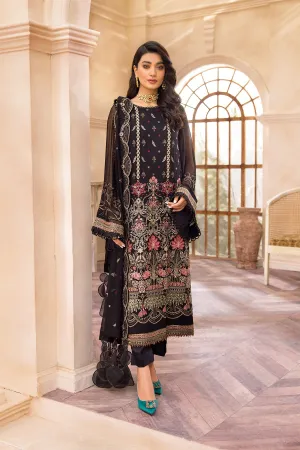 Black Salwar Kameez with Intricate Embroidery #PF444
