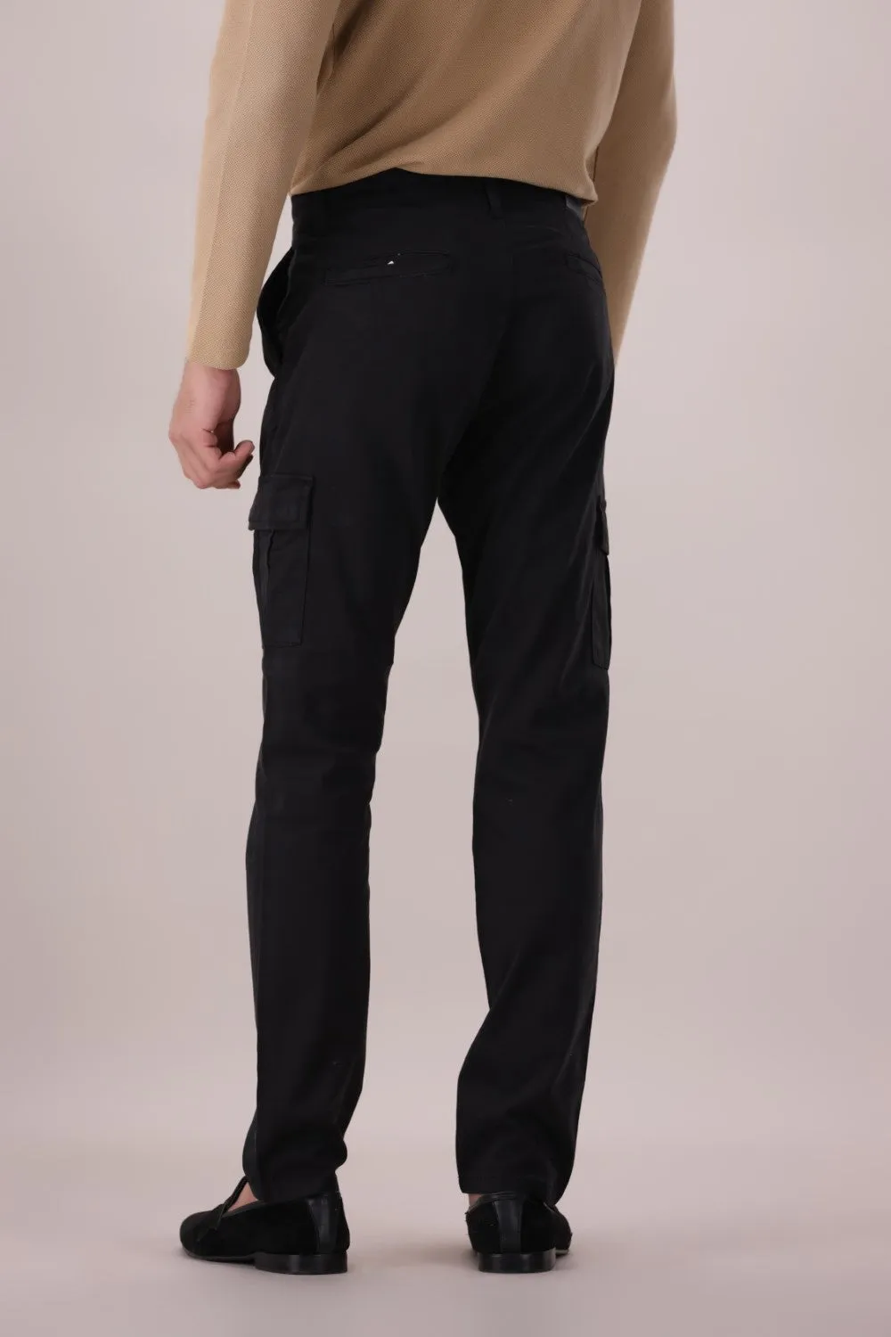 Black Slim Fit Fashion Pent