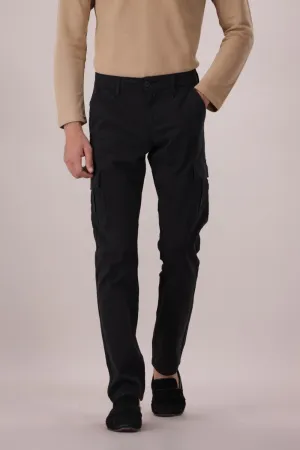 Black Slim Fit Fashion Pent