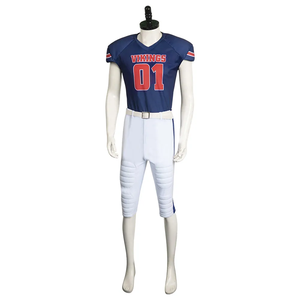 Bottoms 2023 Movie Jeff  Rugby Sports Kit Cosplay Costume Outfits Halloween Carnival Suit