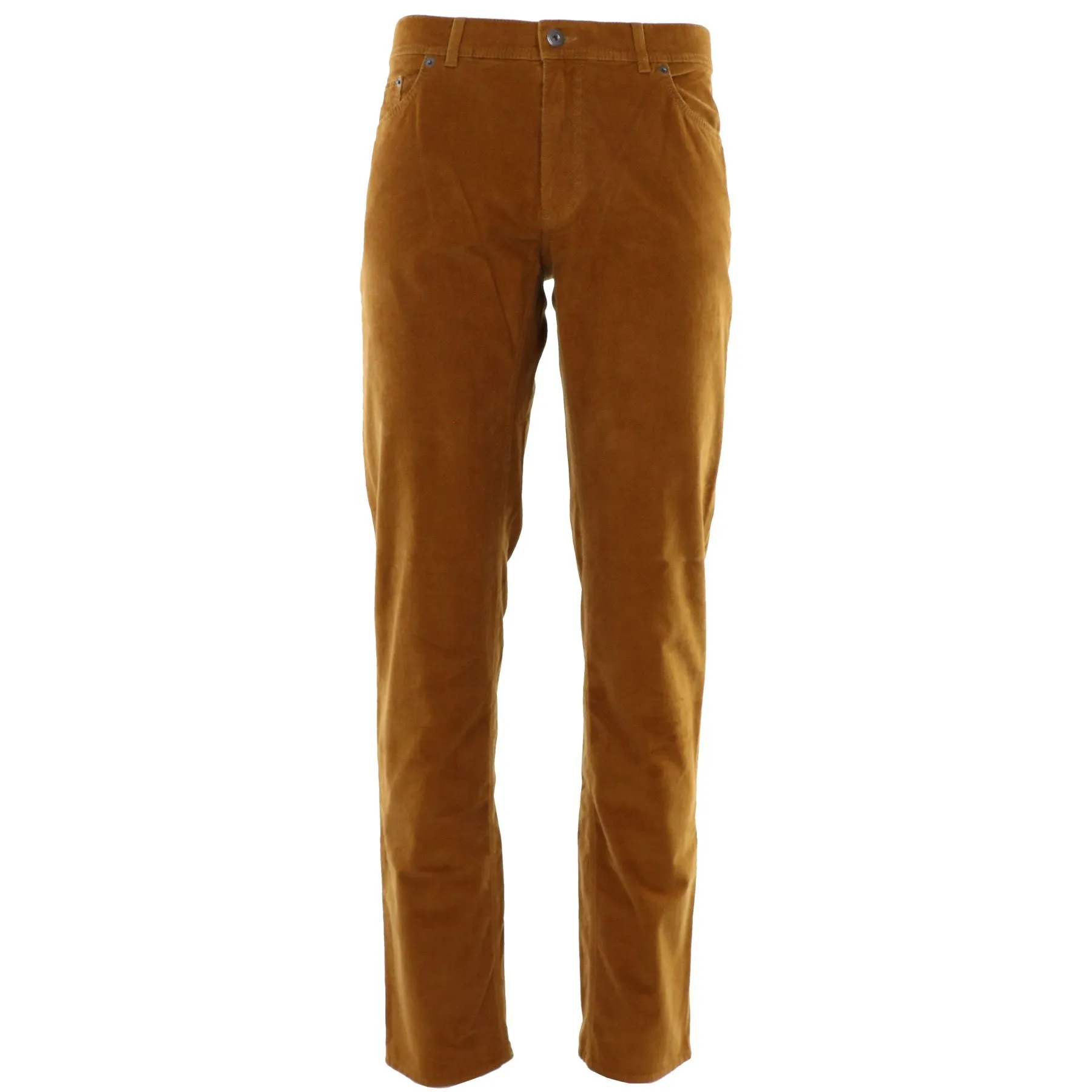 BRAX Cooper Regular Fit Evolution Cord Structure in Curry