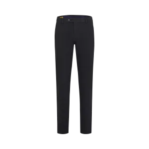 Bugatti Chinos Made from Stretch Cotton In Navy