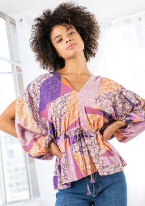 Calypso Split Sleeve Top