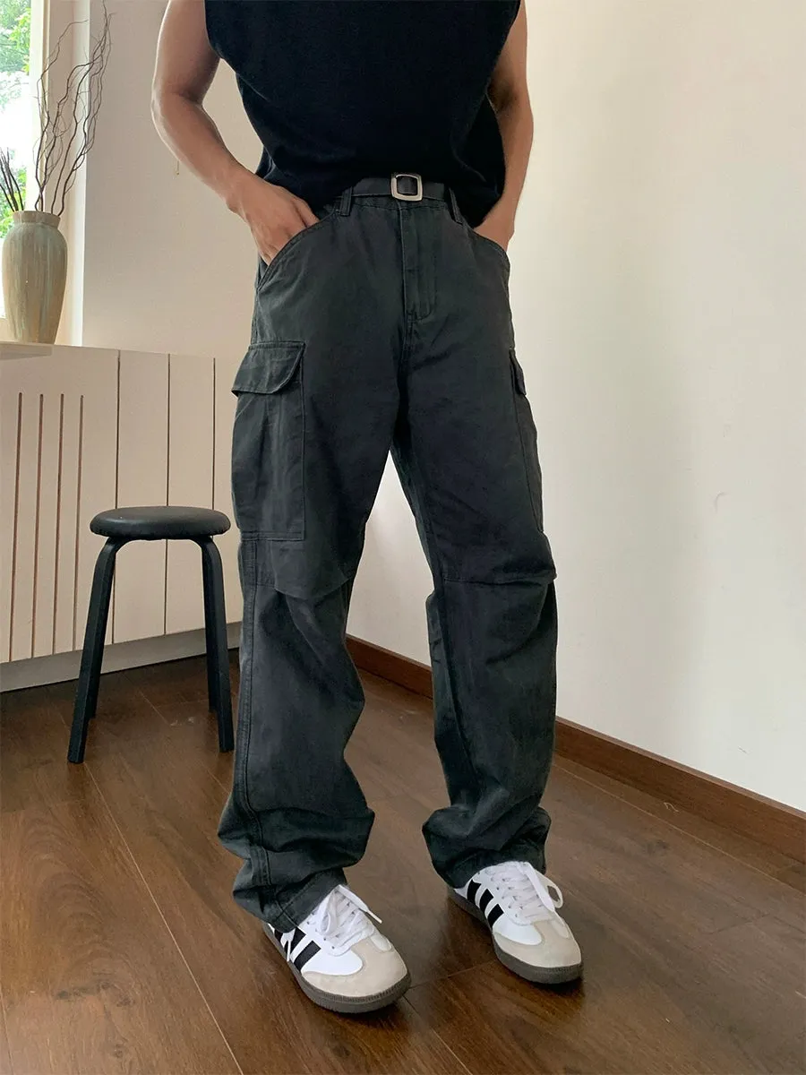 Casual High Waist Cargo Pants