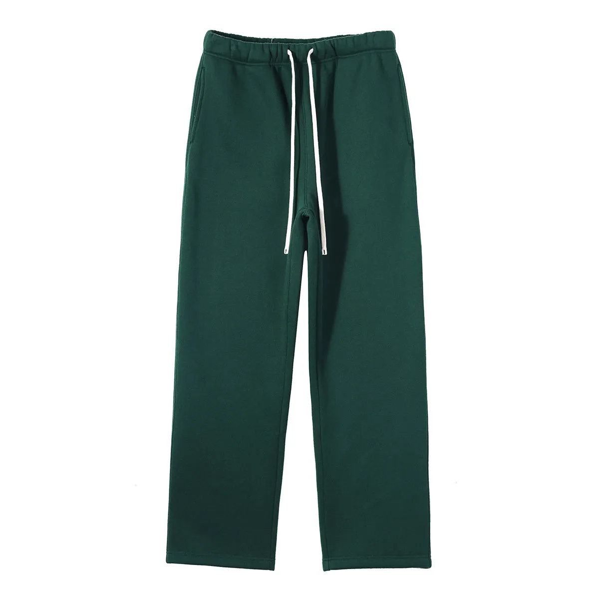 Casual Loose Fit Drawstring Trousers