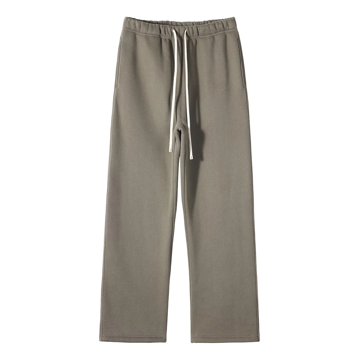 Casual Loose Fit Drawstring Trousers