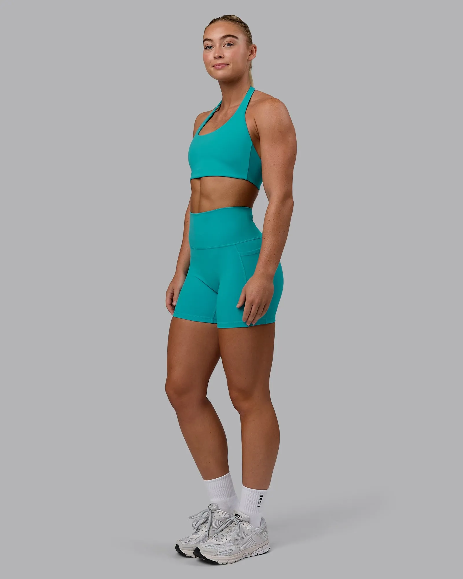 Challenger Sports Bra - Uplift Blue