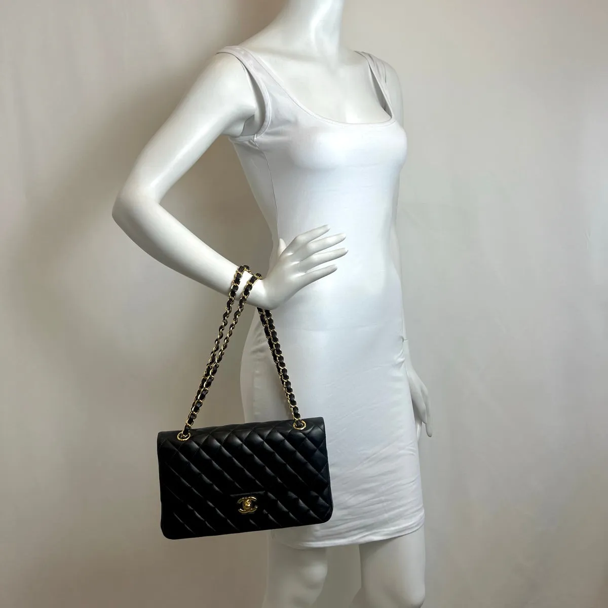 Chanel Medium Classic Double Flap Shoulder Bag