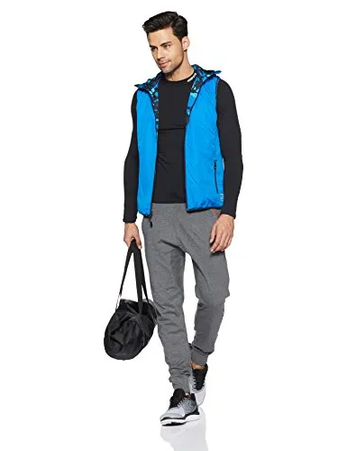 Chromozome Men's Slim Fit Trackpants (S7673_Medium_Charcoal_Charcoal_Medium)