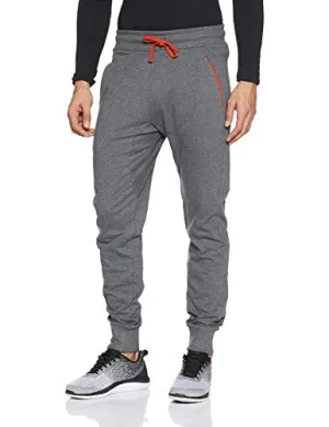 Chromozome Men's Slim Fit Trackpants (S7673_Medium_Charcoal_Charcoal_Medium)