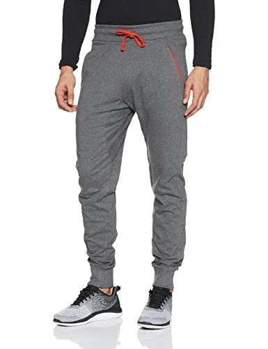 Chromozome Men's Slim Fit Trackpants (S7673_Medium_Charcoal_Charcoal_Medium)