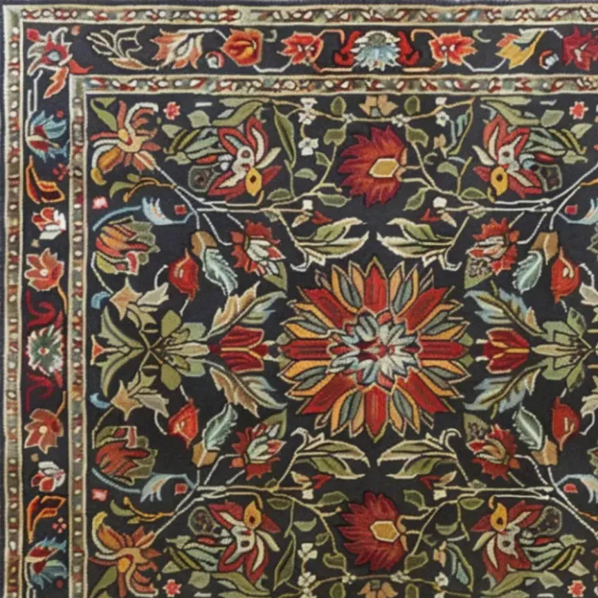 Classic Elegance Traditional Hand-Tufted Rug