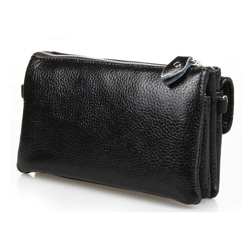 Clutch Wristlet Genuine Leather Crocodile Bag