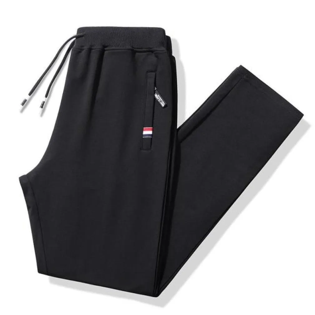 ContiNent 33 Men Casual Fitness Sportswear Tracksuit Bottoms Skinny Sweatpants 95%Cotton 5% Spandex Trousers Gyms Pants Mens Joggers 8XL