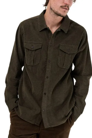 Corduroy Long Sleeve Shirt