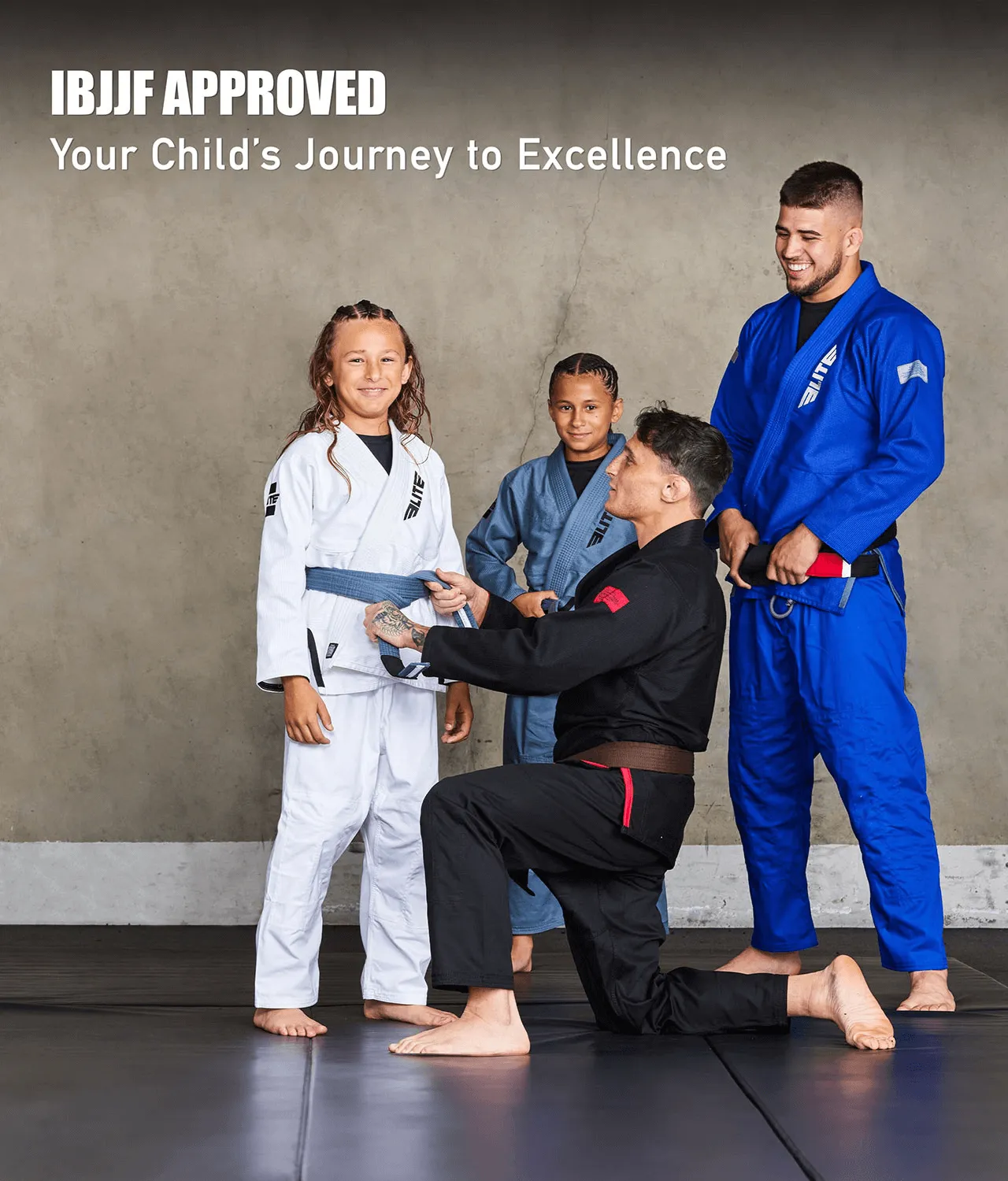 Core White Brazilian Jiu Jitsu Kids BJJ Gi