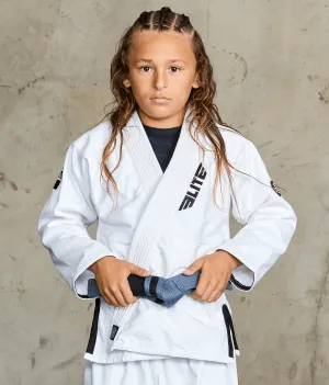 Core White Brazilian Jiu Jitsu Kids BJJ Gi
