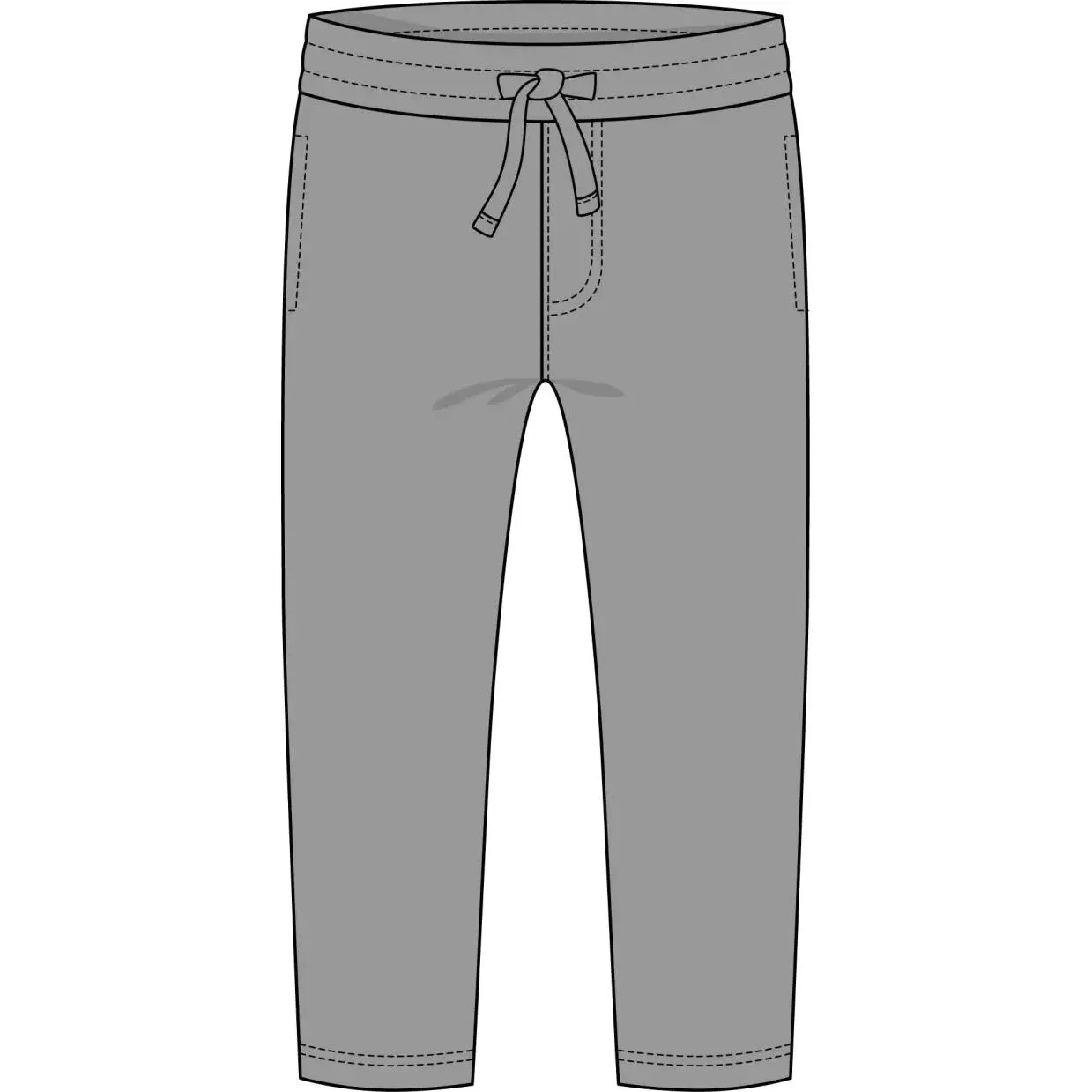 CR Sports Stone Gray Terry Pant