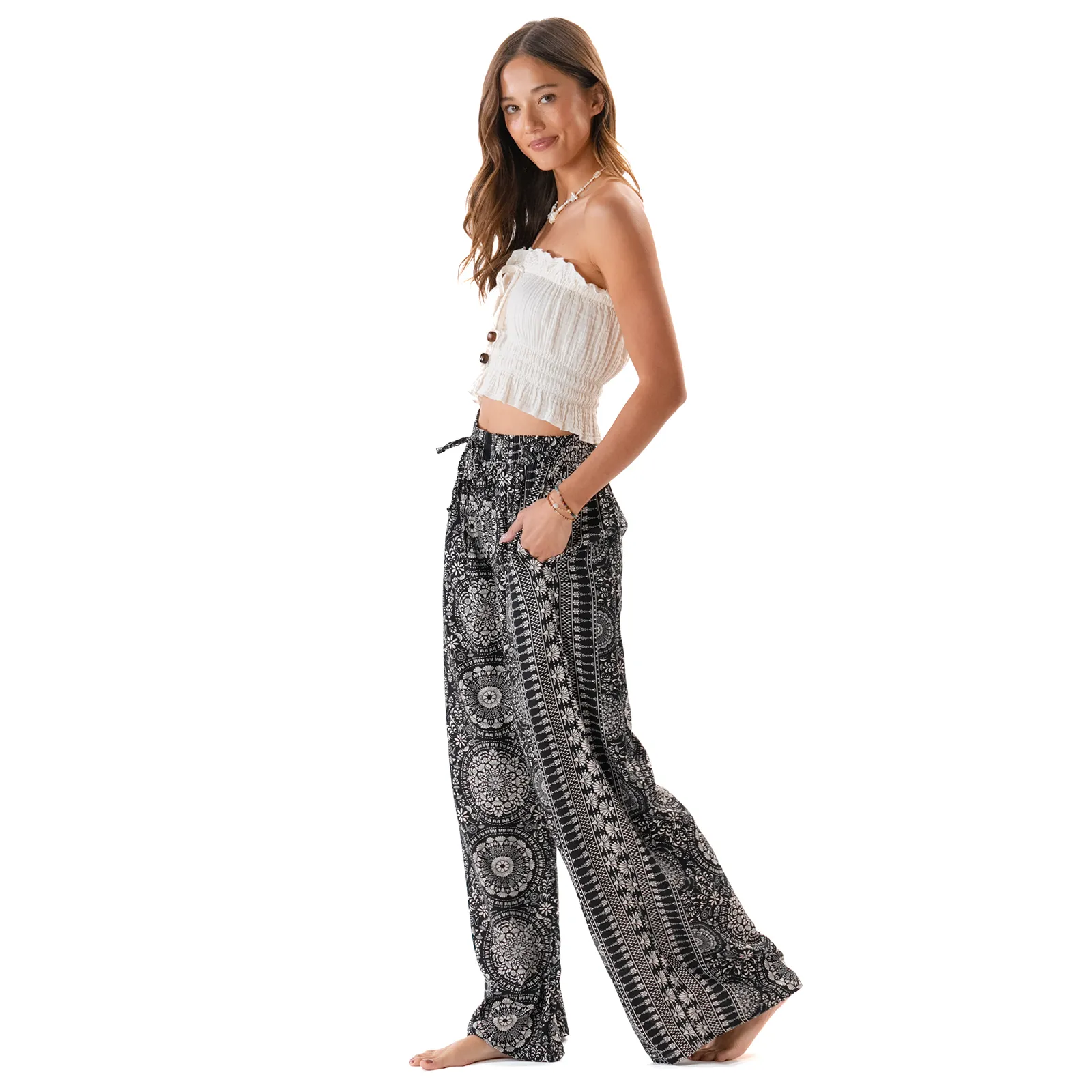 Dark Forest Drawstring Pants