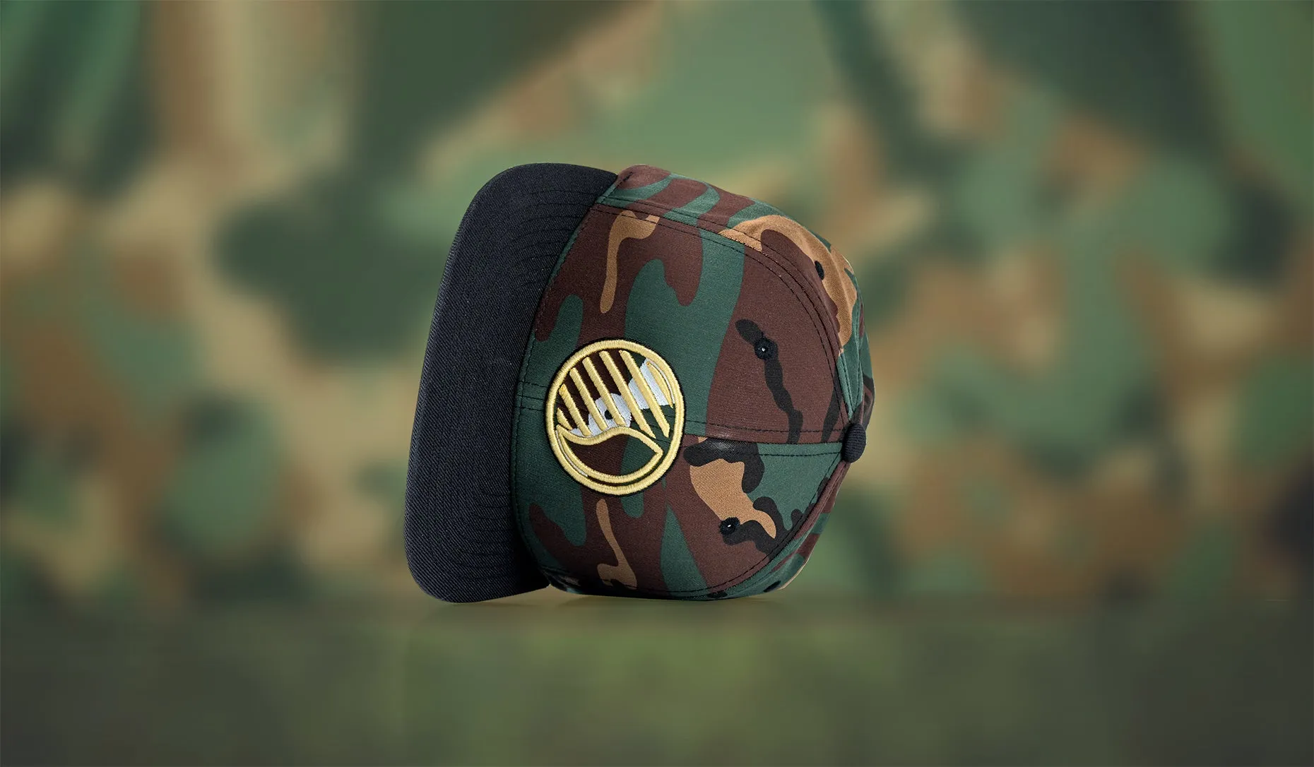 Disc Camo Snapback