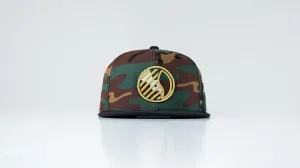 Disc Camo Snapback