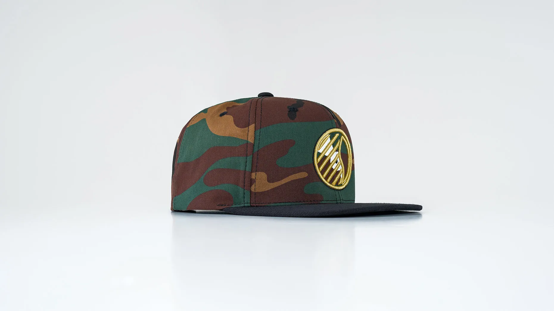 Disc Camo Snapback