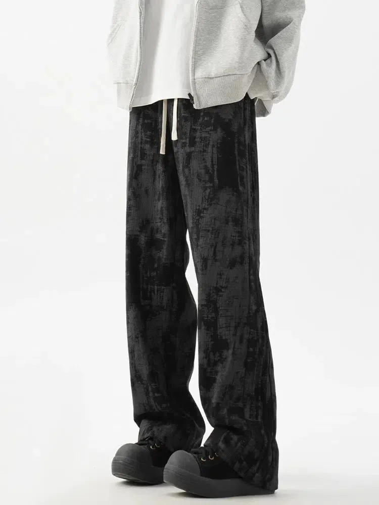 Drape Drawstring Casual Pants