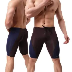Drawstring Long Swimwear