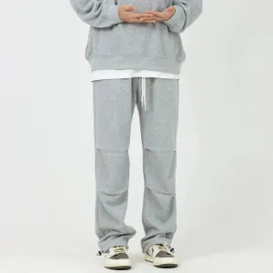 Drawstring Velvet Sports Pants