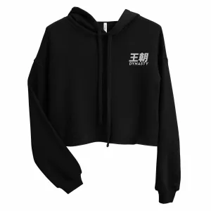 Dynasty Classic Logo Embroidered Women's Crop Hoodie