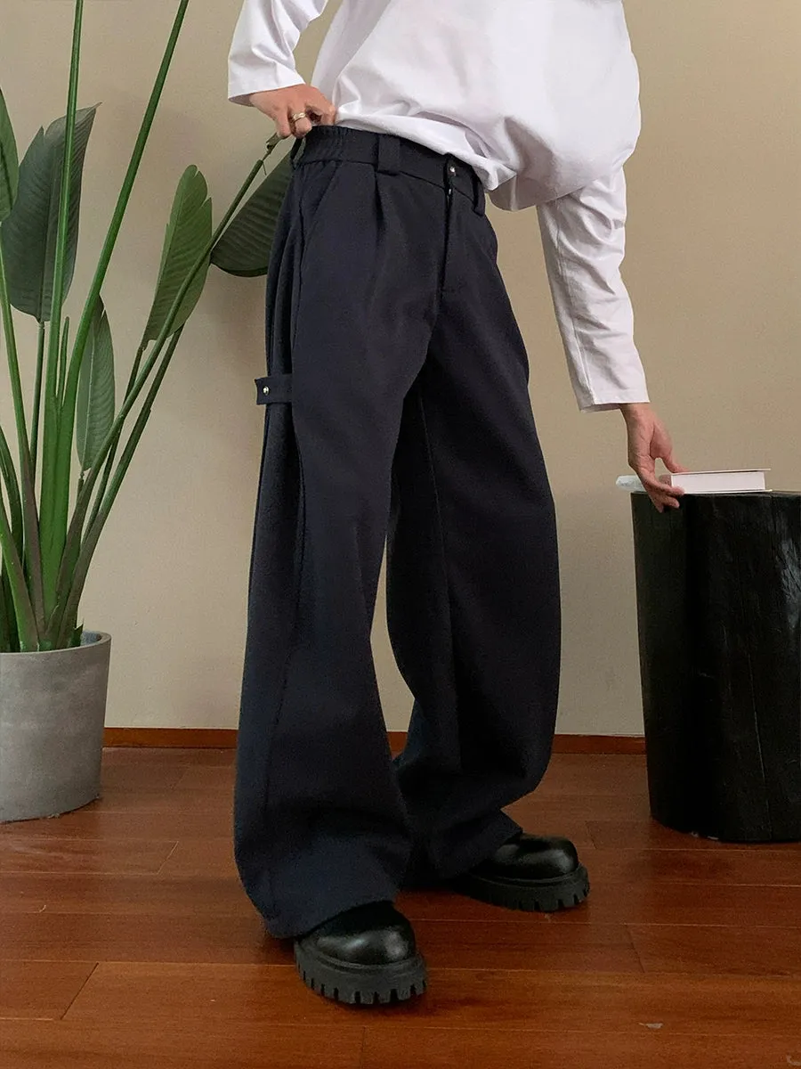 Elastic Waist Loose Casual Pants